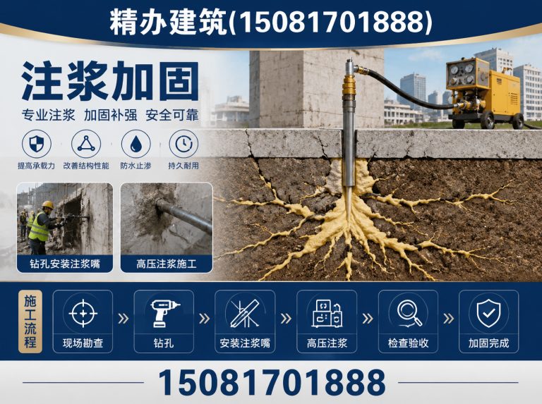 大名县邯郸注浆施工展示图